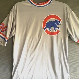 Chicago Cubs Gray Shirt # 12 Small